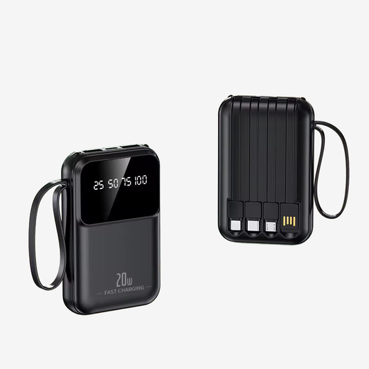Power Bank filaire avec led de torche